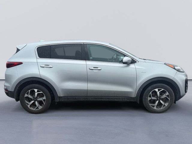Used 2020 Silver Kia LX image 2