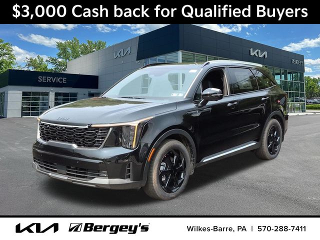 Aurora Black Pearl 2026 Kia Sorento Hybrid SUV / Crossover All-Wheel Drive 6-Speed Automatic