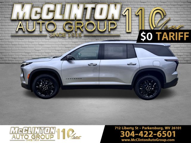 2025 Sterling Gray Metallic Chevrolet Traverse LT AWD SUV