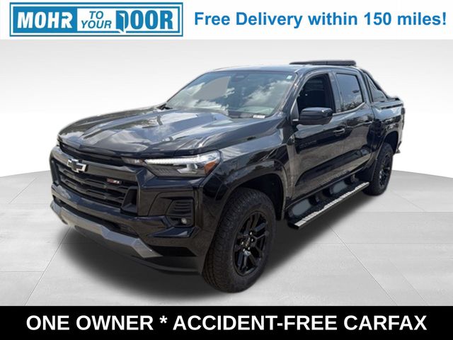 Black 2025 Chevrolet Colorado Pickup Truck Four-Wheel Drive 8-Speed Automatic