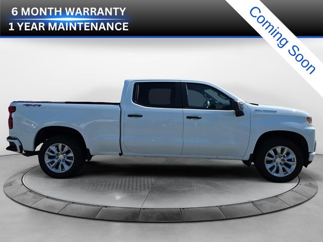 White 2022 Chevrolet Silverado 1500 Pickup Truck Four-Wheel Drive 8-Speed Automatic