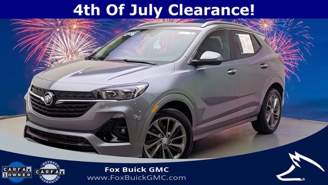 Moonstone Gray Metallic 2023 Buick Encore GX SUV / Crossover Front-Wheel Drive Continuously Variable Transmission