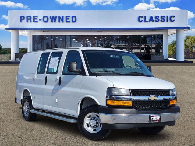 2025 Chevrolet Express 2500 Work Van White at AutoSavvy Houston Northwest
