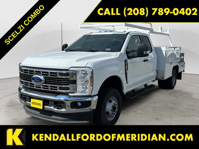 New 2025 Ford F-350SD XL 4WD Extended Cab Chassis-Cab