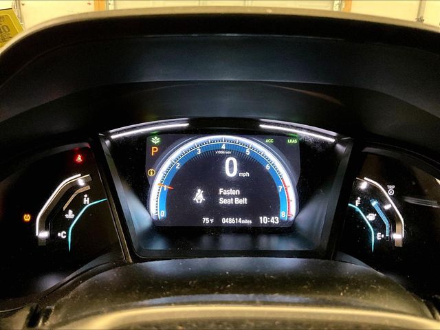 2019 Honda Civic LX Black at Bob Ruth Ford