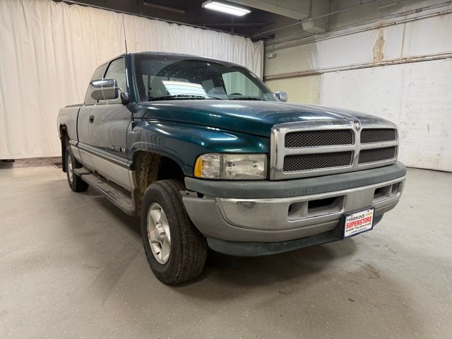 Green 1997 Dodge RAM 1500 Pickup Truck 4-Speed Automatic