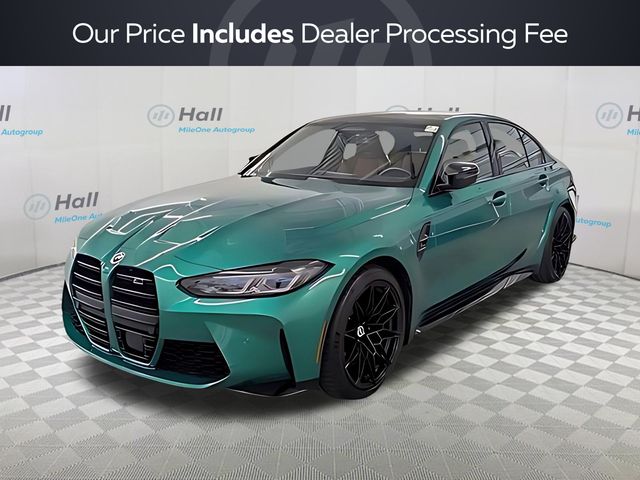 Isle of Man Green Metallic 2023 BMW M3 Sedan All-Wheel Drive 8-Speed Automatic