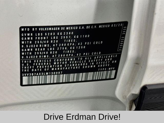Used 2020 Volkswagen Tiguan SUV