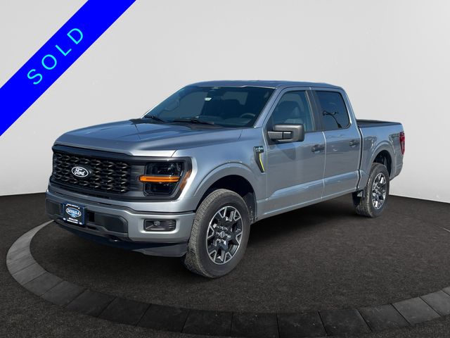 Silver Metallic 2025 Ford F-150 Pickup Truck Four-Wheel Drive Automatic