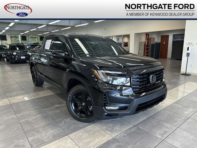 Crystal Black Pearl 2023 Honda Ridgeline Black Edition AWD Pickup Truck All-Wheel Drive 9-Speed Automatic