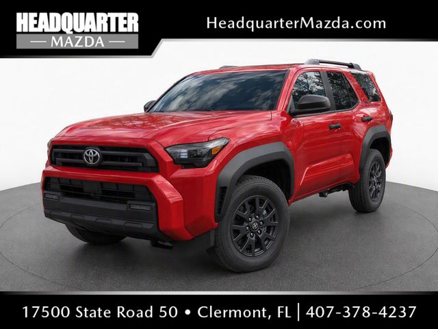 Supersonic Red 2026 Toyota 4Runner SUV / Crossover Four-Wheel Drive 8-Speed Automatic