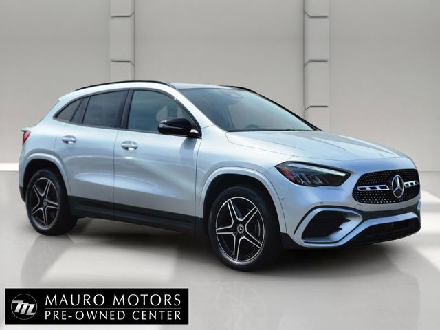 Cirrus Silver Metallic 2025 Mercedes-Benz GLA 250 4MATIC SUV / Crossover All-Wheel Drive 8-Speed Dual Clutch
