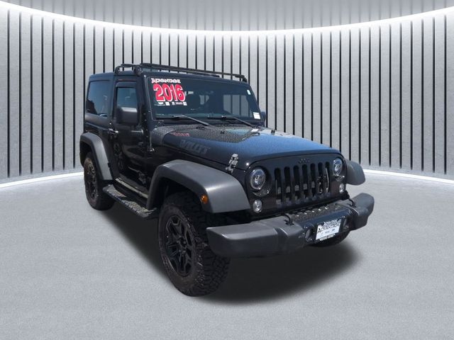 Black Clearcoat 2016 Jeep Wrangler Willys Wheeler 4WD SUV / Crossover Four-Wheel Drive 5-Speed Automatic
