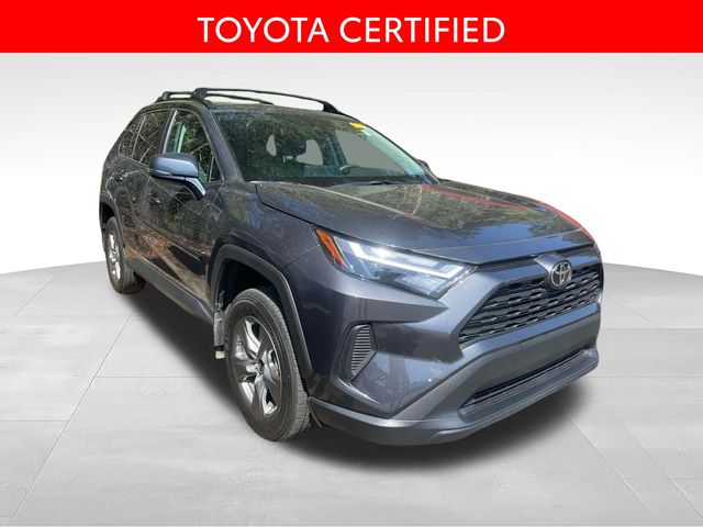Magnetic Gray Metallic/Ice Edge 2024 Toyota RAV4 XLE AWD SUV / Crossover All-Wheel Drive 8-Speed Automatic