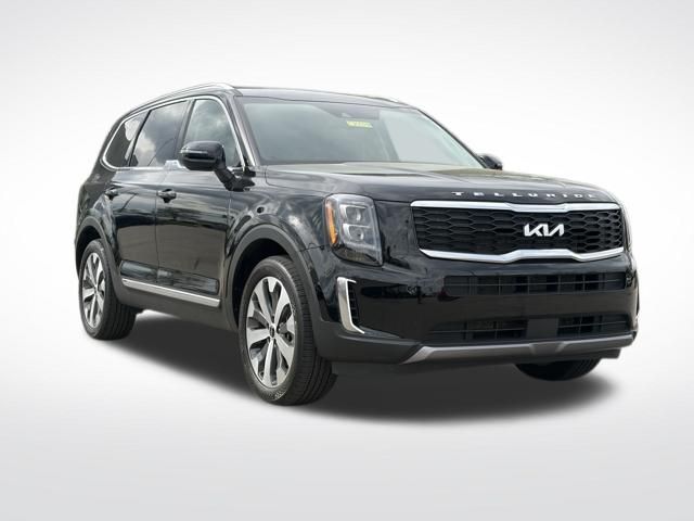 Ebony Black 2022 Kia Telluride EX FWD SUV / Crossover Front-Wheel Drive 8-Speed Automatic