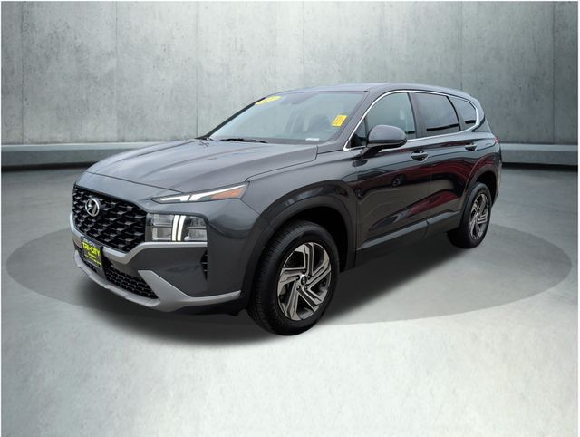 Portofino Gray 2022 Hyundai Santa Fe SE AWD SUV / Crossover All-Wheel Drive 8-Speed Automatic