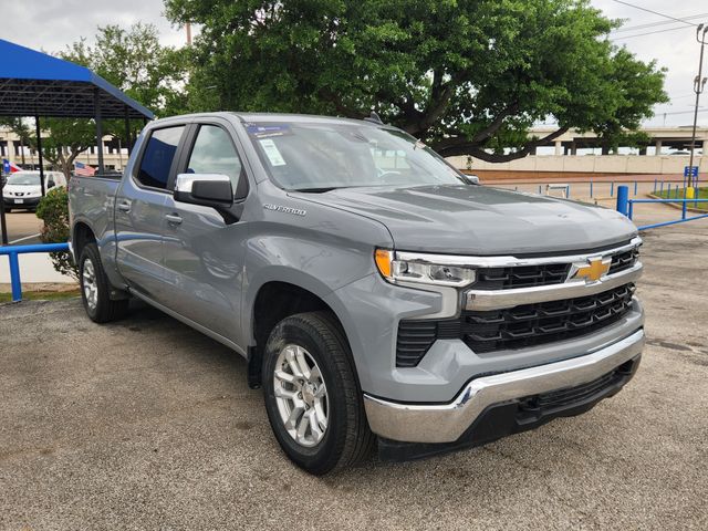 Slate Gray Metallic 2024 Chevrolet Silverado 1500 LT Crew Cab 4WD Pickup Truck Four-Wheel Drive 8-Speed Automatic