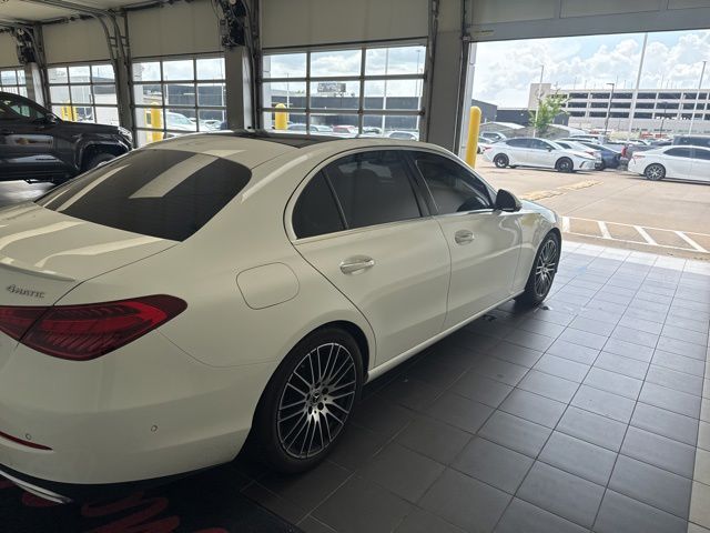 2023 Mercedes-Benz C-Class C 300 White at Central Houston Nissan