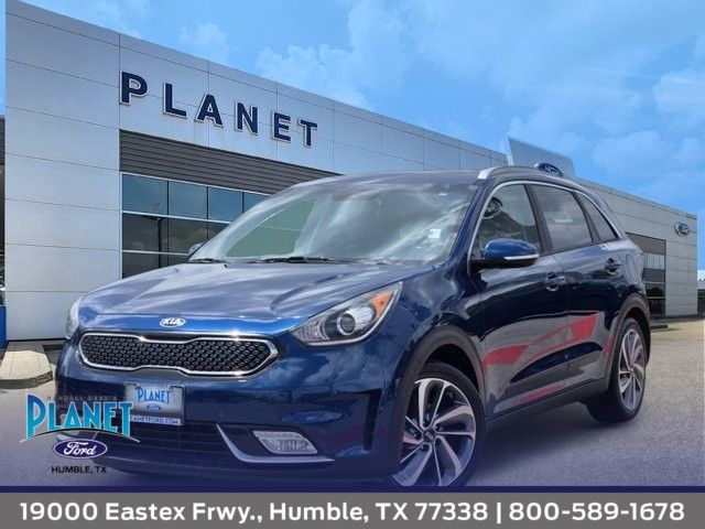 Gray 2017 Kia Niro SUV / Crossover Front-Wheel Drive 6-Speed Dual Clutch