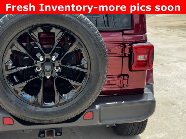 2022 Jeep Wrangler Unlimited Sahara 4xe Red at Emmons Autoplex