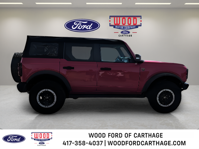 Race Red 2024 Ford Bronco SUV / Crossover Four-Wheel Drive 7-Speed Manual
