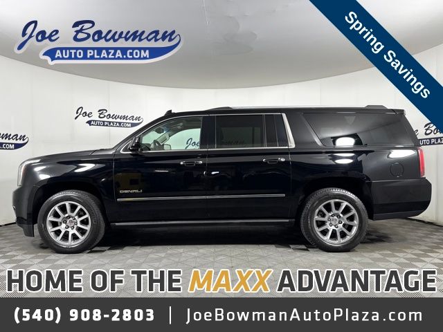 Onyx Black 2017 GMC Yukon XL Denali 4WD SUV / Crossover Four-Wheel Drive 8-Speed Automatic Overdrive