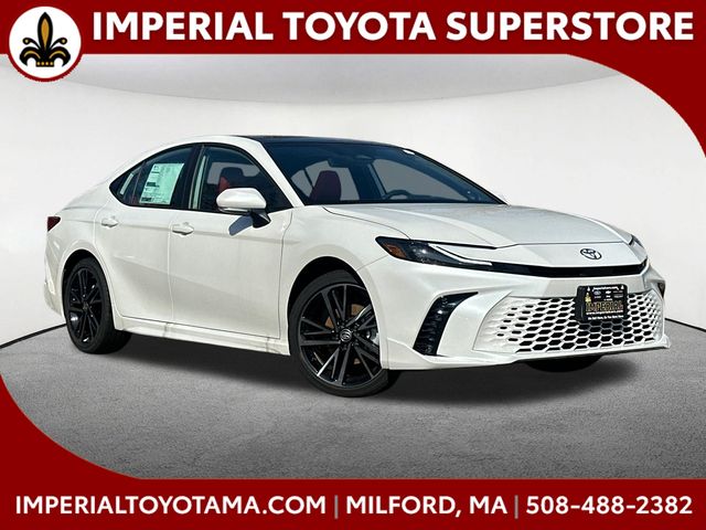 White (WIND CHILL PEARL) 2026 Toyota Camry Sedan All-Wheel Drive Continuously Variable Transmission