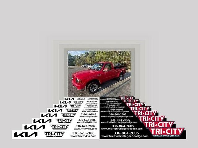 Red 2007 Ford Ranger Sport Pickup Truck Rear-Wheel Drive 5-Speed Automatic Overdrive