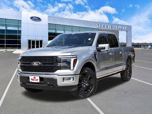 Silver Metallic 2024 Ford F-150 Pickup Truck Four-Wheel Drive Automatic