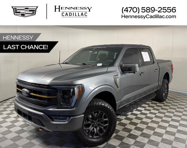Gray Metallic 2023 Ford F-150 Pickup Truck Four-Wheel Drive Automatic