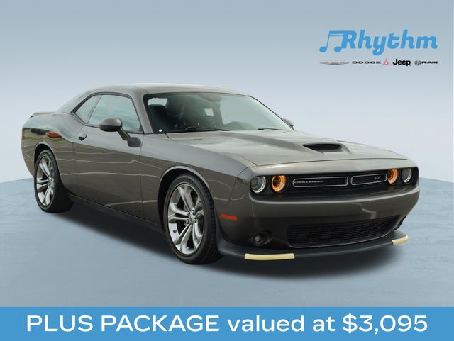 Gray (Granite Crystal Metallic Clearcoat) 2022 Dodge Challenger GT RWD Coupe Rear-Wheel Drive 8-Speed Automatic