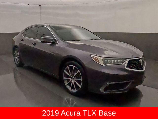 Crystal Black Pearl 2019 Acura TLX Sedan Front-Wheel Drive 9-Speed Automatic