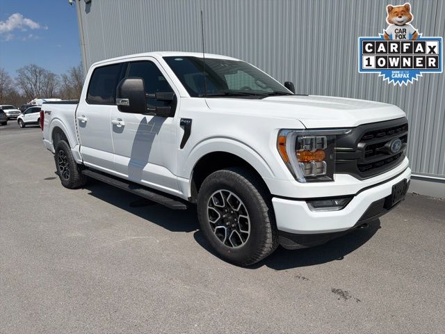 Oxford White 2023 Ford F-150 XLT SuperCrew 4WD Pickup Truck Four-Wheel Drive Automatic
