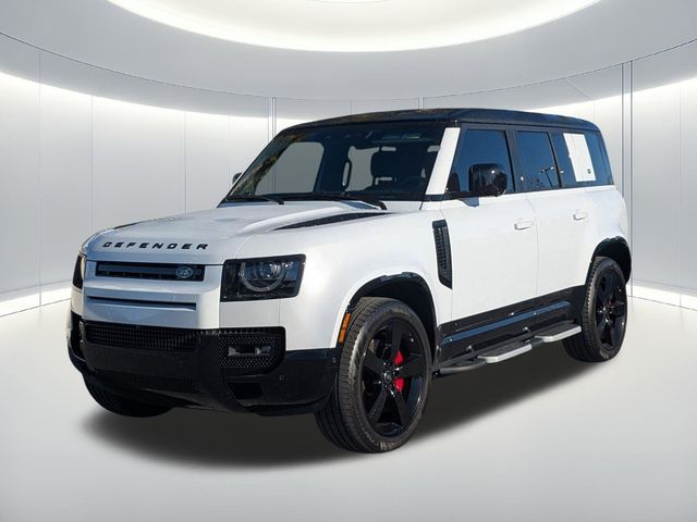Yulong White Metallic 2023 Land Rover Defender 110 V8 AWD SUV / Crossover All-Wheel Drive 8-Speed Automatic