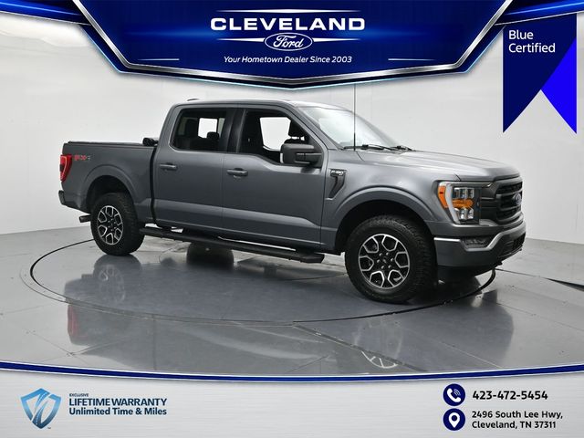 Gray Metallic 2023 Ford F-150 Pickup Truck Four-Wheel Drive Automatic