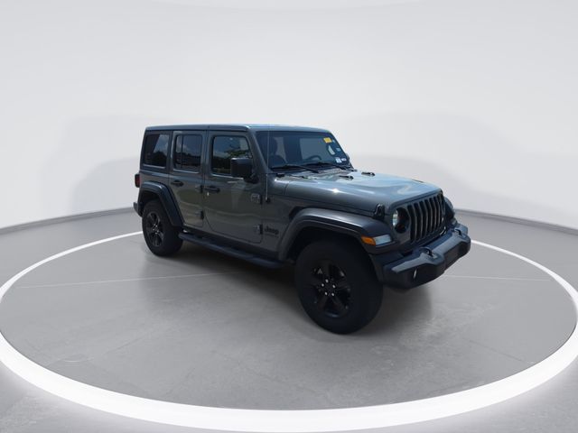 Used 2020 Sting Gray Clearcoat Jeep Unlimited Sport Altitude image 2