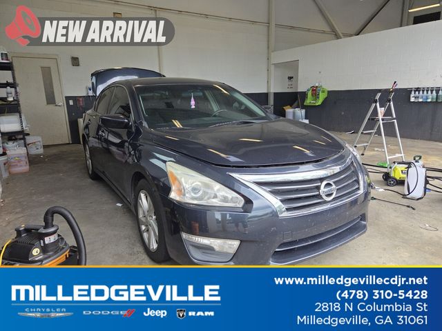 Blue Metallic 2013 Nissan Altima 2.5 SV Sedan Front-Wheel Drive Continuously Variable Transmission
