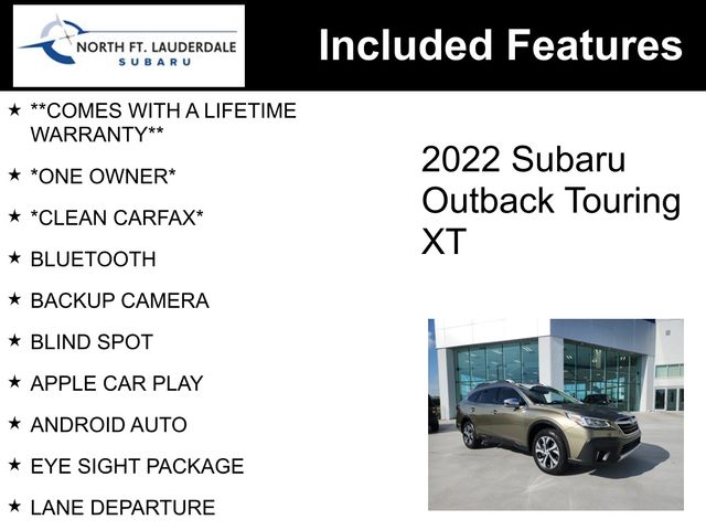 2022 Subaru Outback Touring XT 2