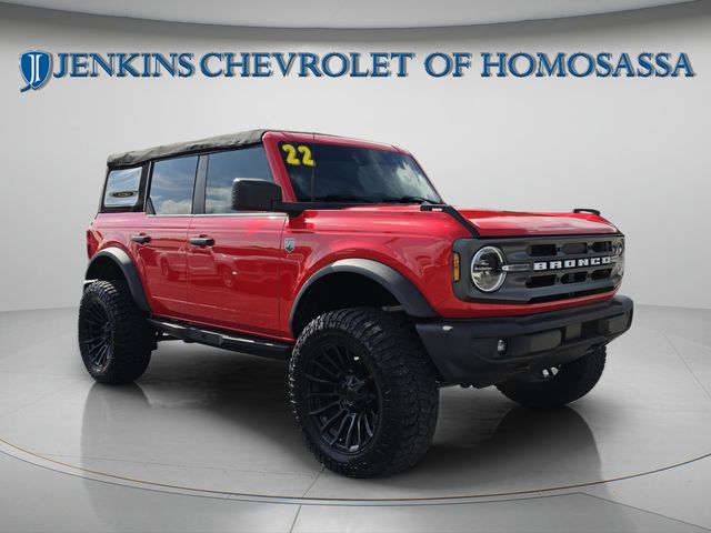 Race Red 2022 Ford Bronco SUV / Crossover Four-Wheel Drive Automatic