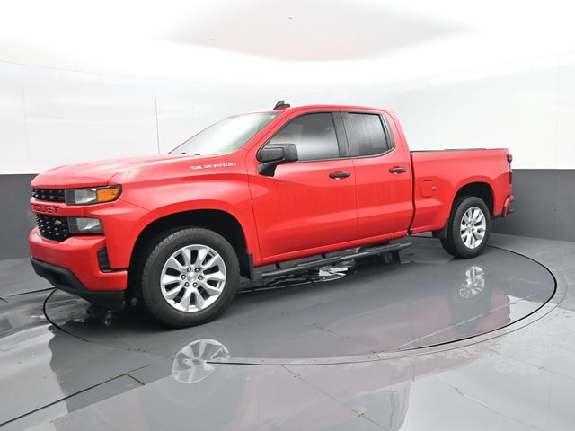 2021 Red Hot Chevrolet Silverado 1500 Custom 4X4 Truck