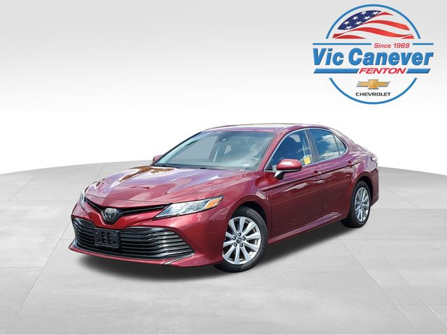 Pearl 2019 Toyota Camry Sedan Front-Wheel Drive 8-Speed Automatic