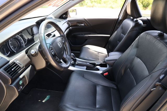 2013 Honda Accord EX-L Silver at South Houston Nissan