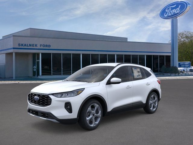 Star White Metallic Tri-Coat 2026 Ford Escape Hybrid ST-Line Select AWD SUV / Crossover All-Wheel Drive Continuously Variable Transmission