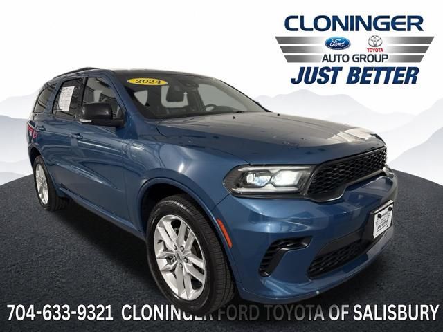 Blue (Frostbite Pearlcoat) 2024 Dodge Durango SUV / Crossover All-Wheel Drive 8-Speed Automatic