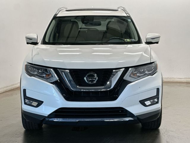 2018 Nissan Rogue SL White at John Sisson Motors