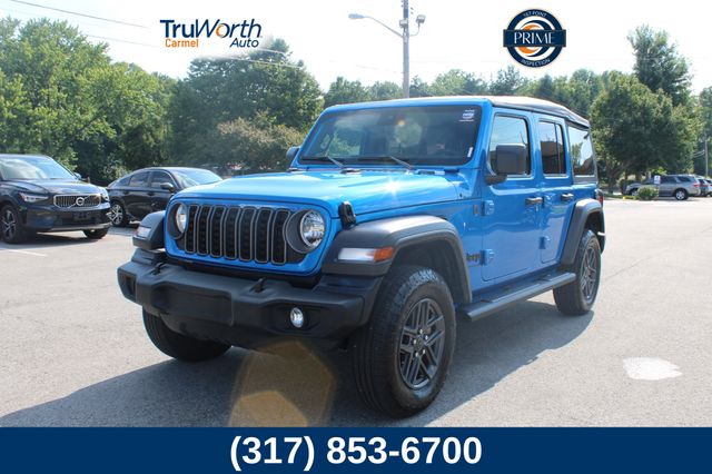 Hydro Blue Pearl Coat 2025 Jeep Wrangler SUV / Crossover Four-Wheel Drive 8-Speed Automatic