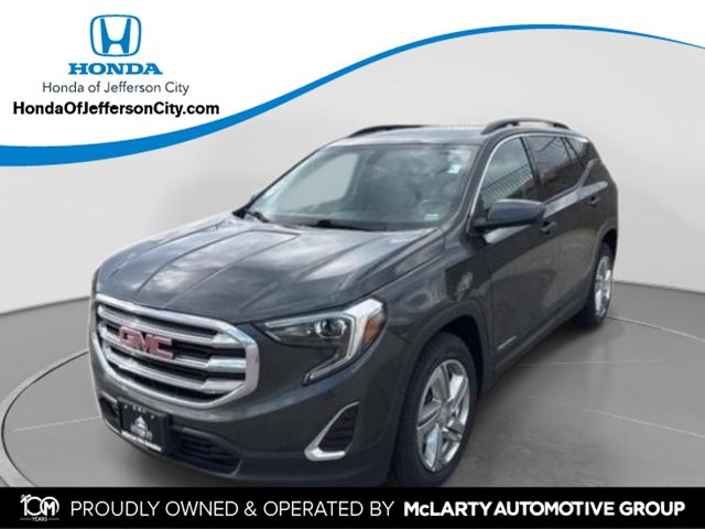 Graphite Gray Metallic 2018 GMC Terrain SLE AWD SUV / Crossover Four-Wheel Drive 9-Speed Automatic