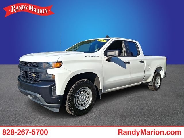 Summit White 2021 Chevrolet Silverado 1500 Pickup Truck 4X2 6-Speed Automatic Overdrive