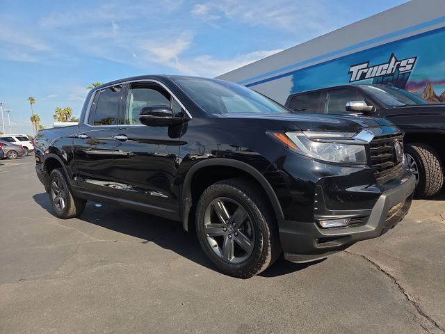Black 2023 Honda Ridgeline Pickup Truck All-Wheel Drive 9-Speed Automatic
