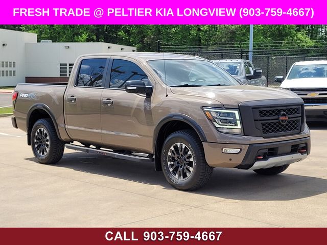 Baja Storm 2021 Nissan Titan PRO-4X Crew Cab 4WD Pickup Truck Four-Wheel Drive 9-Speed Automatic